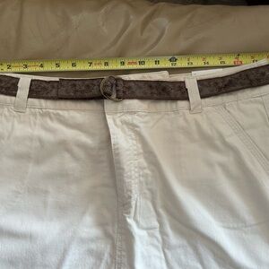 Skorts - size 16 cream NWT